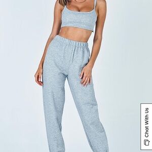 Pink Two-Piece Lounge Set